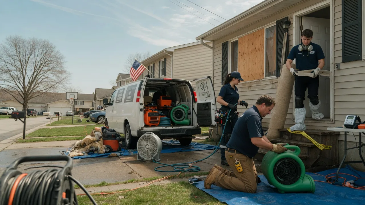 Water Damage Restoration in Sunderland, MD near me